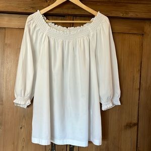 J. Jill White Blouse